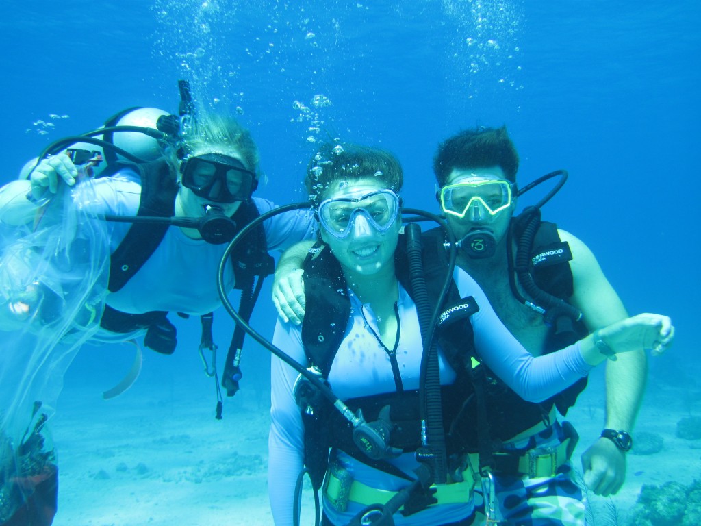 Diving with the Lionfish team for the last time