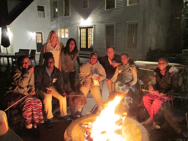 The Keefe family hosts our students in Connecticut