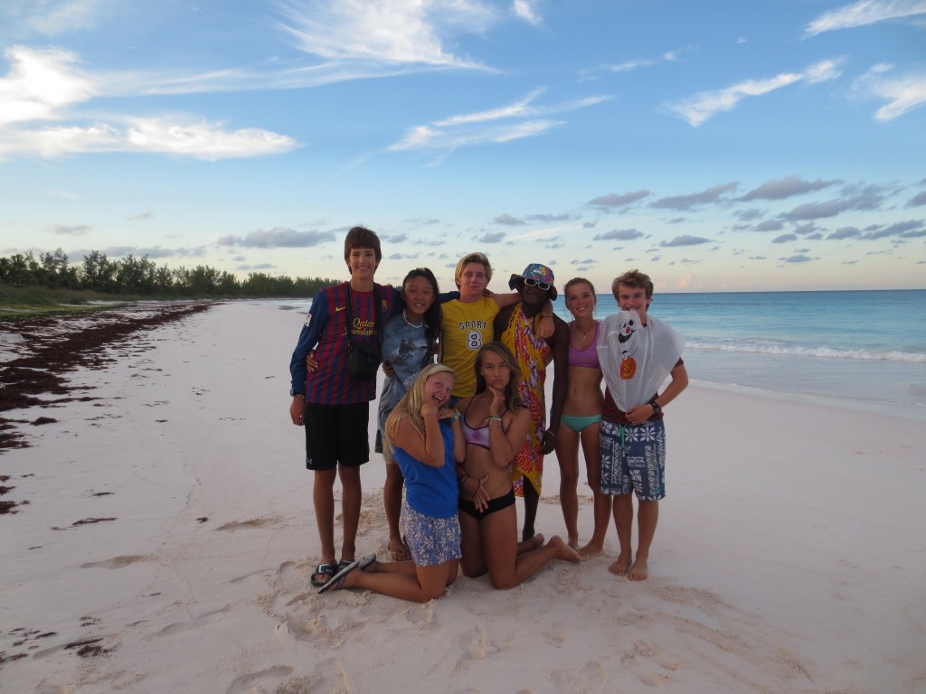 Beach at the old Club Med Resort. 